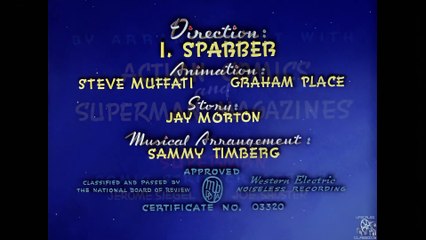 Max Fleischers Superman E11 Showdown | 4k Upscale