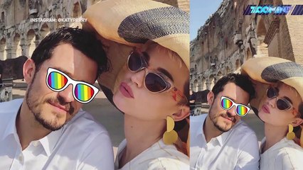 Katy Perry et Orlando Bloom en Italie