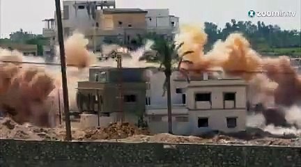 Gaza : explosion spectaculaire