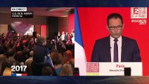 Benoît Hamon reconnaît sa défaite et appelle à voter pour Emmanuel Macron