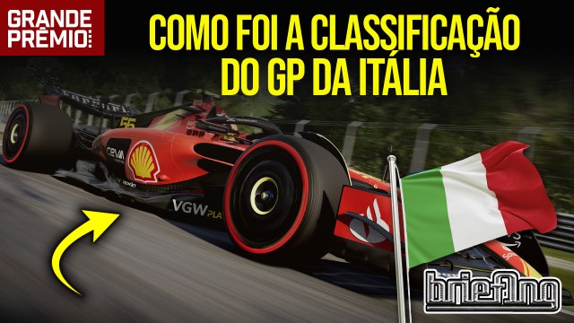 AO VIVO! F1 2023 na Itália: tudo sobre a CLASSIFICAÇÃO | Briefing