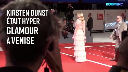 Kirsten Dunst souffle un vent de Glamour à Venise