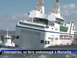 Vents violents dans le midi: deux disparus, naufrage d'un ferry