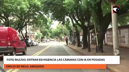 Foto multas entran en vigencia las cámaras con IA en posadas