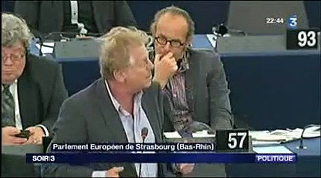 Coup de gueule entre Cohn-Bendit et Le Pen au Parlement européen