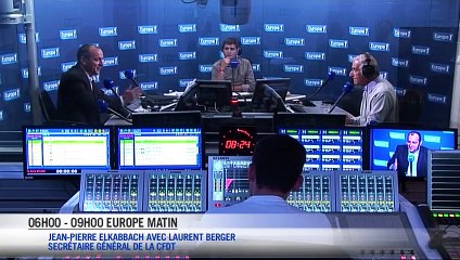 Laurent Berger, l'UMP et l'Etat islamique... Voici le zapping matin !