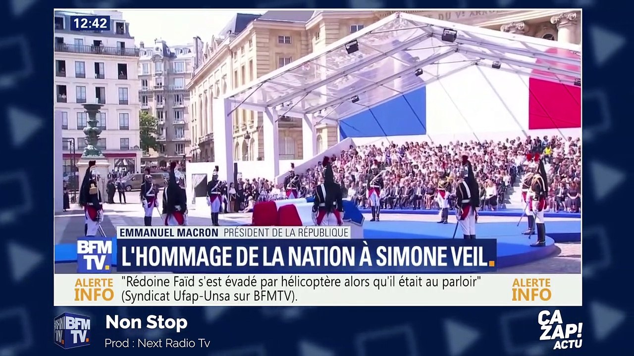 Chute par le plafond et intervention musclée : l'incroyable vidéo d'une arrestation filmée par une caméra de surveillance