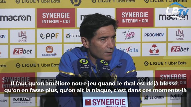 Nantes 1-1 OM : Marcelino explique pourquoi il n’a fait qu’un changement