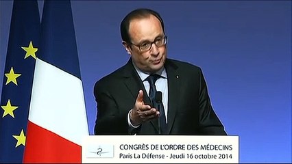 Quand François Hollande ironise sur son impopularité
