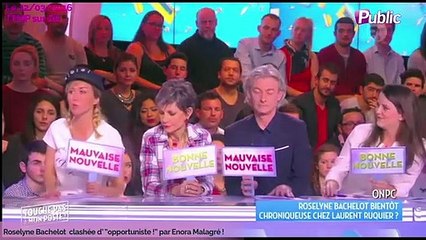 Exclu Vidéo : Roselyne Bachelot clashée d’ “opportuniste !” par Enora Malagré !