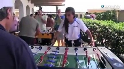 Le baby-foot et la passion à l'italienne