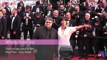 Exclu Vidéo : Cannes 2015 : Sophie Marceau et Guillermo Del Toro, des monstres du cinéma sur le red carpet !