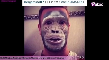 Exclu vidéo : Nicki Minaj, Benjamin Machet, Justin Bieber : leur gros délire sur Instagram !