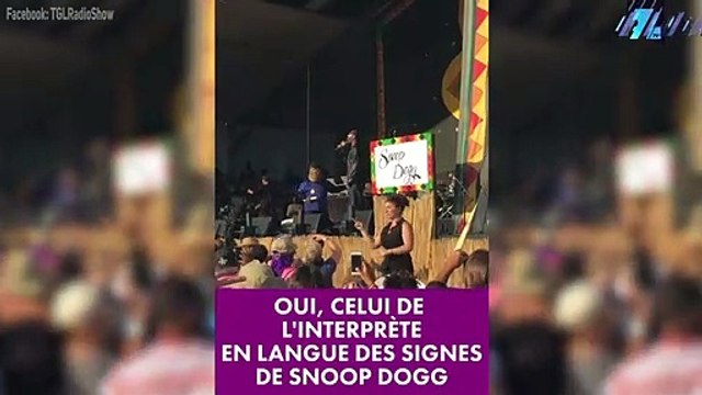 L'interprète géniale en langue des signes de Snoop Dogg