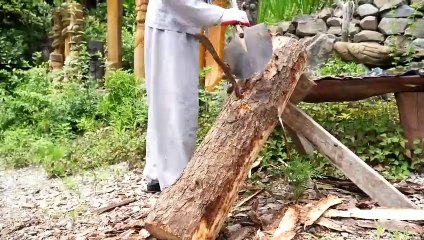 Korea_s best woodworking craftsman. The process of making a traditional Korean wooden doll(720P_60FPS)