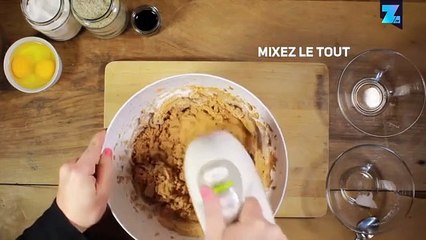 Des cookies au beurre de cacahuète sans gluten en 60s