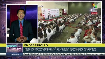 En México el presidente presentó el Quinto Informe de Gobierno