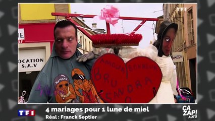 La voiture de mariés la plus originale ?