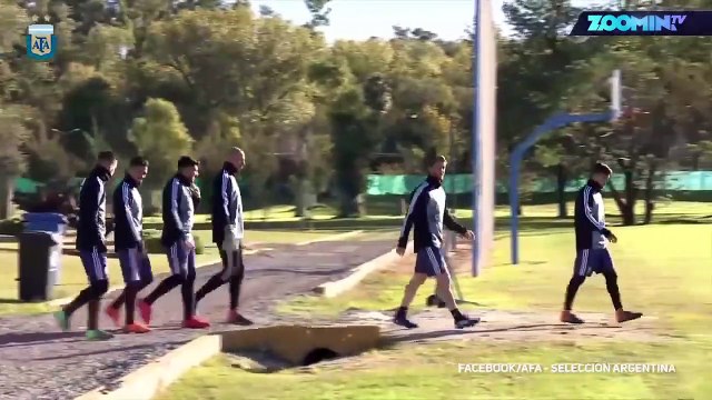 Messi et Neymar s'entraînent avec leurs équipes nationales