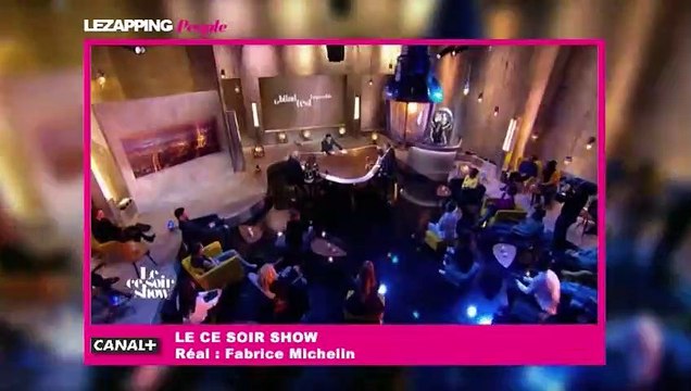 Sophie Davant, au bras de Michel Drucker, chute sur scène !