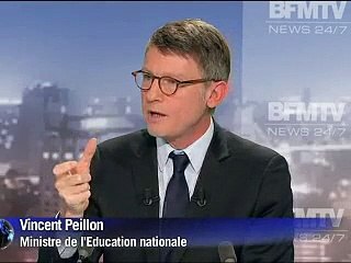 Peillon préconise de réduire les vacances d'été à 6 semaines mais pas avant 2015