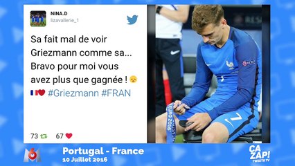 Revue de tweets : quand les internautes commentent la finale de l'Euro 2016