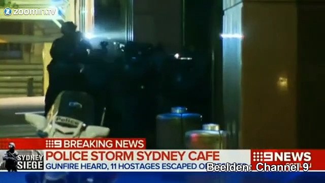 Images ahurissantes de la prise d'otage de Sydney