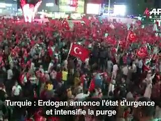 La nuit du putsch manqué en Turquie: deux photographes de l'AFP racontent