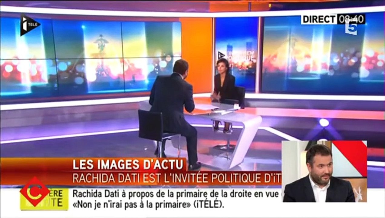 Bruce Toussaint sur son clash avec Rachida Dati : "J'aurais dû être un peu plus désagréable avec elle"