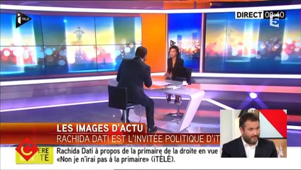 Bruce Toussaint sur son clash avec Rachida Dati : "J'aurais dû être un peu plus désagréable avec elle"