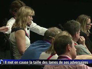 Paralympiques: Pistorius remet sur le tapis la polémique sur les prothèses