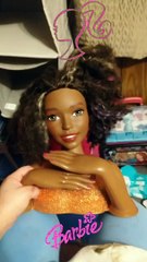 How To Fixing Barbie Rainbow Sparkle Deluxe Styling Head 2018