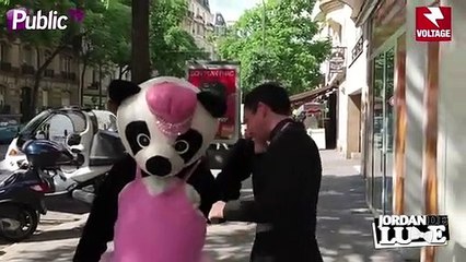 Exclu Vidéo : Jordan De Luxe : il veut faire épiler son panda !