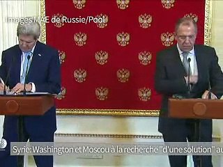 Syrie : Moscou et Washington annoncent une réunion cruciale New York