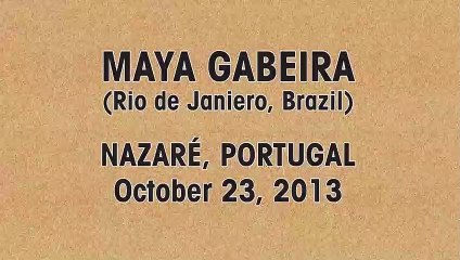 Une surfeuse brésilienne avalée par une vague géante au Portugal