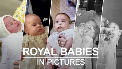 Public Royalty : Elizabeth, Charles, Charlotte... lorsqu'ils n'étaient encore que des royal babies !