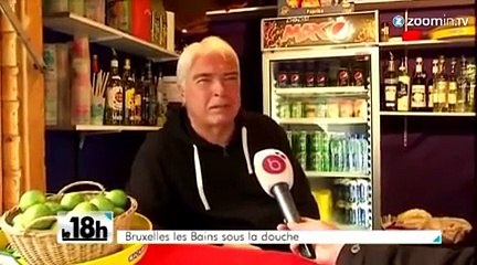 Bruxelles les Bains...sous la douche