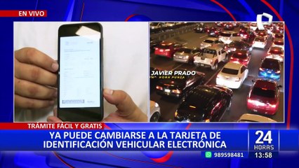 Tarjeta Vehicular: anuncian versión electrónica completamente gratis