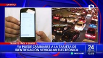 Tarjeta Vehicular: anuncian versión electrónica completamente gratis