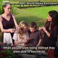 Angelina Jolie mange des araignées et des insectes avec ses enfants !