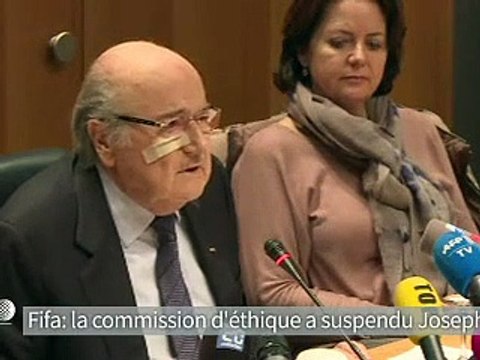 Fifa: suspension de 8 ans pour Blatter et Platini qui doit oublier ses rêves de présidence