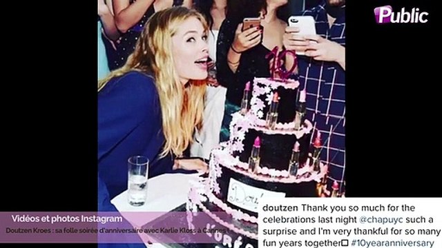 Doutzen Kroes : sa folle soirée d’anniversaire avec Karlie Kloss à Cannes !