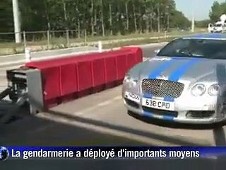 Les bolides anglais traversent la France, bridés par les radars des gendarmes