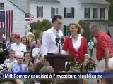 Etats-Unis: le républicain Mitt Romney se lance pour affronter Barack Obama en 2012