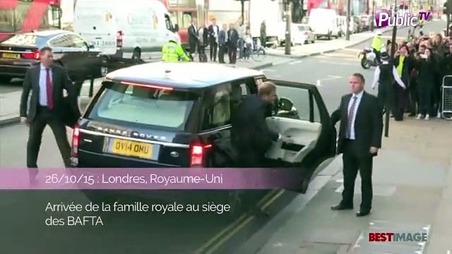 Exclu Vidéo : William, Harry et Kate : visite des membres de la famille royale aux BAFTA