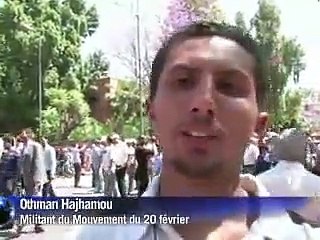 "Pour la démocratie, contre le terrorisme": des milliers de manifestants à Marrakech