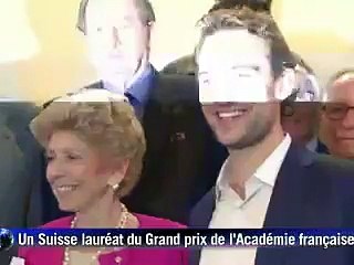 Le Suisse Joël Dicker, Grand prix du roman de l'Académie française