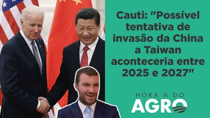 Taiwan: Tensão entre EUA e China ganha novo capítulo; entenda! | HORA H DO AGRO