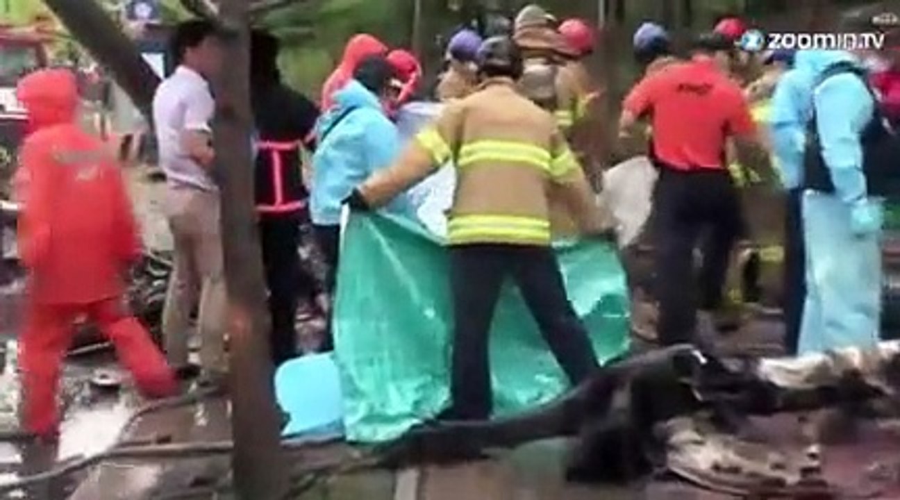 Corée du Sud crash d'hélicoptère, 5 morts Vidéo Dailymotion