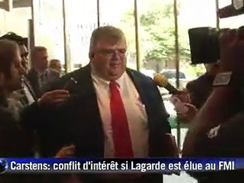 FMI: Fischer écarté, Lagarde affrontera Carstens